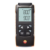 testo 0560 0922 Manual De Instrucciones