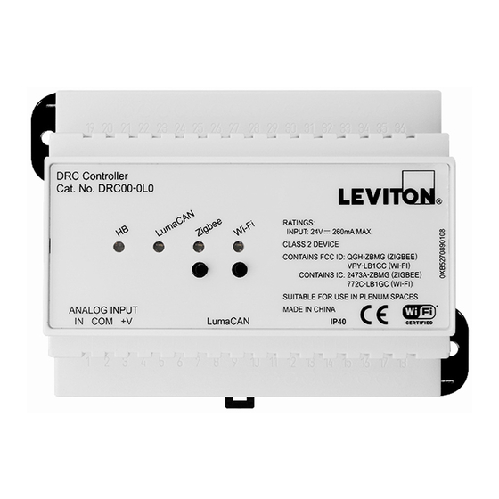 Leviton GreenMax DRC00-0L0 Instrucciones De Instalación