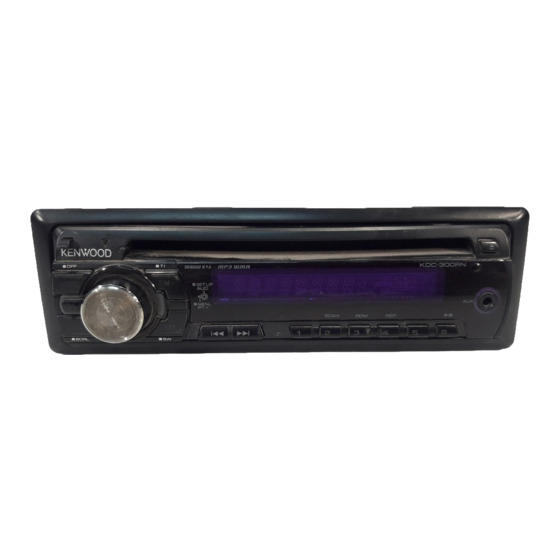 Kenwood KDC-300RN Manual De Instrucciones