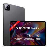 Xiaomi Pad 7 Manual Del Usuario