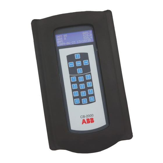 ABB CB-2000 Guia Del Usuario
