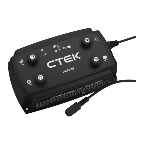CTEK D250SE Manual Del Usuario