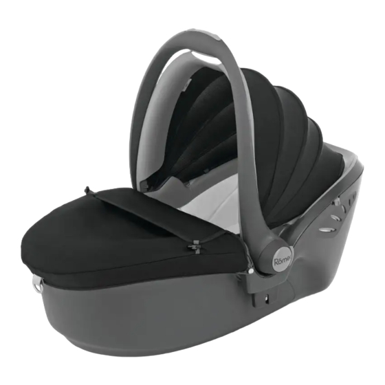 BRITAX RÖMER BABY-SAFE SLEEPER Instrucciones De Uso