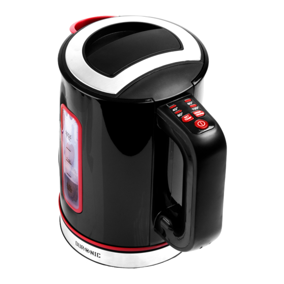 Duronic EK30 BK Manual Del Usuario