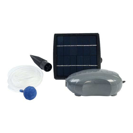Ubbink Air Solar 100 Outdoor Manuales