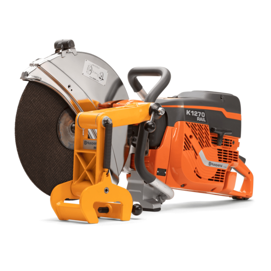 Husqvarna K1270 II Manual De Usuario