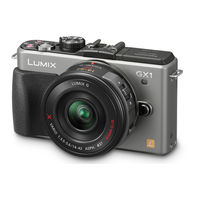 Panasonic LUMIX DMC-GX1 Instrucciones De Funcionamiento