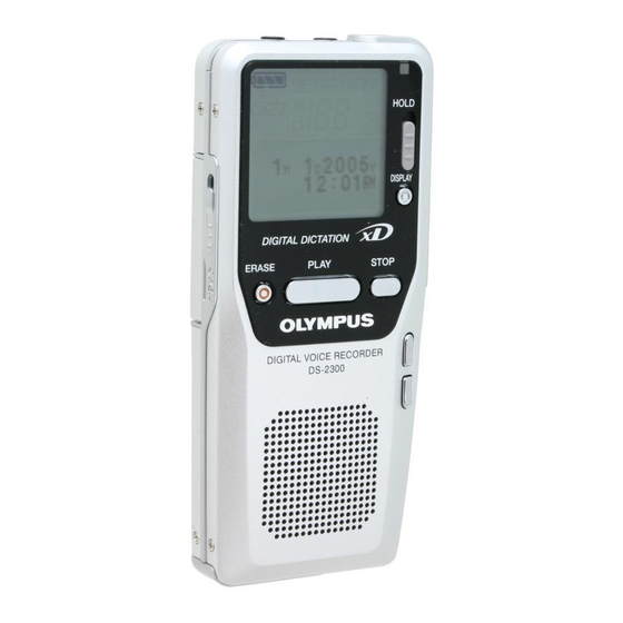 Olympus DS-2300 Manual De Instrucciones