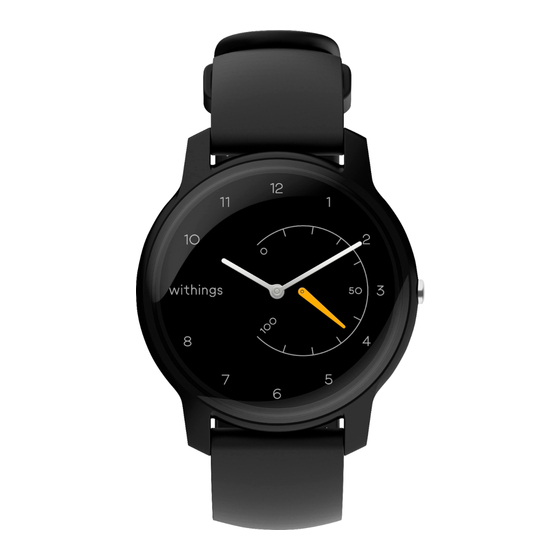 Withings Move Guía De Instalación Rápida