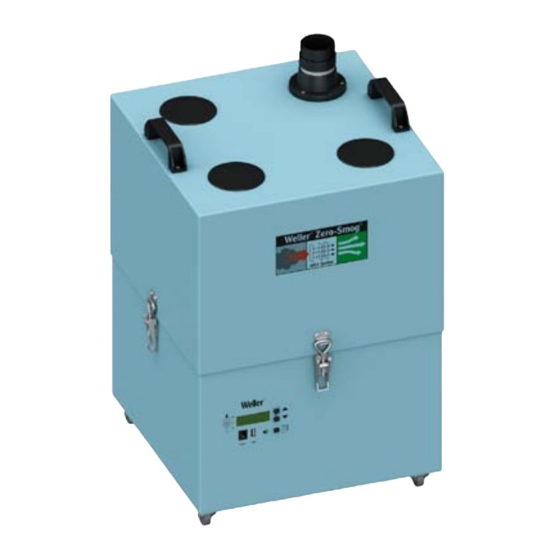 Weller Zero Smog 4V Manual De Uso