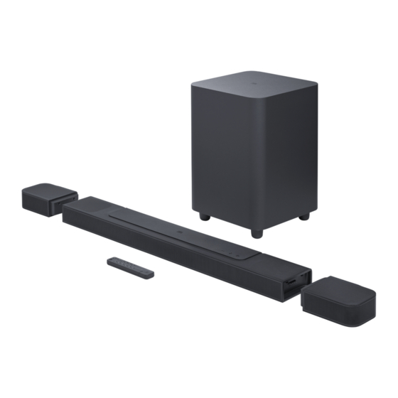 Harman JBL BAR 1000 Guia De Inicio Rapido