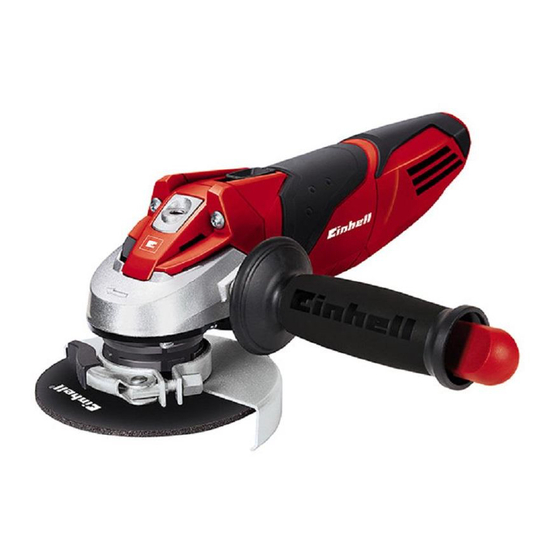 EINHELL TE-AG 115 Manual De Instrucciones Original