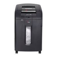 Rexel Auto+ 600M Instrucciones De Funcionamiento