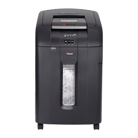 Rexel Auto+ 600X Instrucciones De Funcionamiento