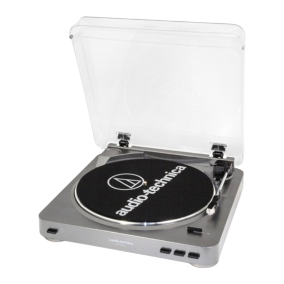 Audio-Technica AT-LP60 Instalación Y Funcionamiento