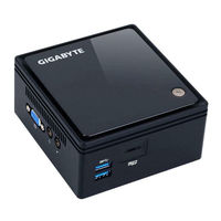 Gigabyte BRIX BACE-3000 Guia De Inicio Rapido