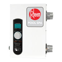 Rheem POOL SPA RTPS-06 Manual De Uso Y Cuidado