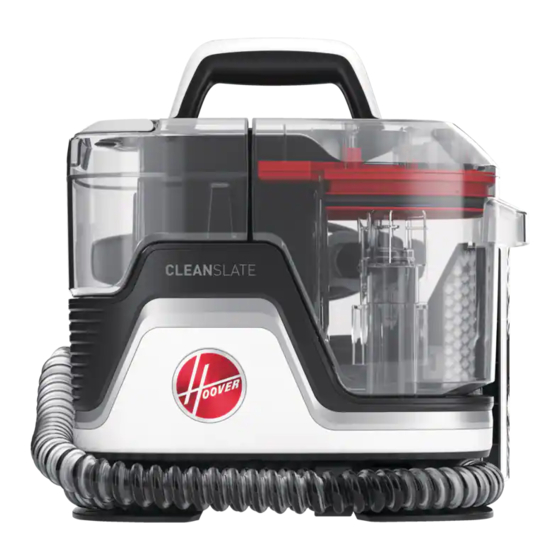 Hoover CleanSlate Manual De Instrucciones