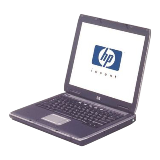 HP Omnibook XE4000 Serie Guía De Inicio