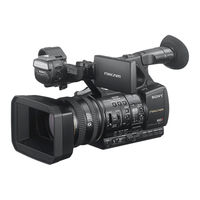 Sony HXR-NX5R Manual De Instrucciones