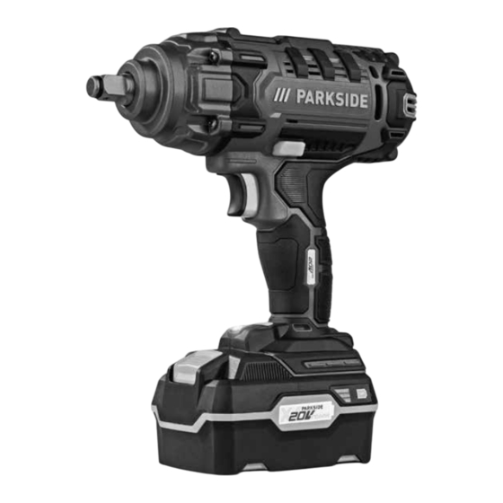Parkside PASSK 20-Li A1 Traducción Del Manual De Instrucciones Original