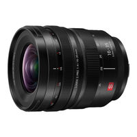Panasonic LUMIX S PRO 16-35mm F4 Instrucciones De Funcionamiento