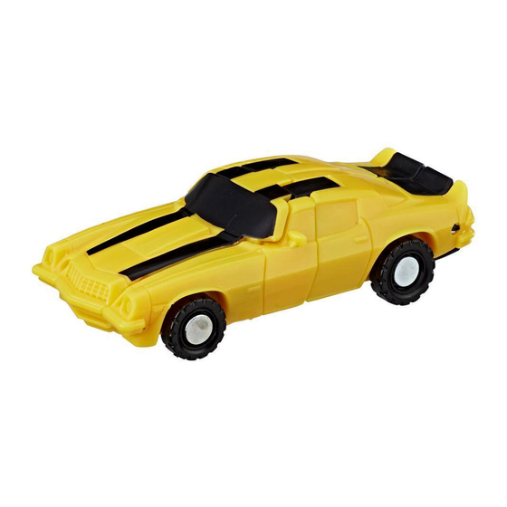 Hasbro Transformers BUMBLEBEE Manual De Instrucciones