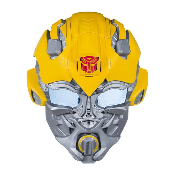 Hasbro TRANSFORMERS BUMBLEBEE Manual De Instrucciones