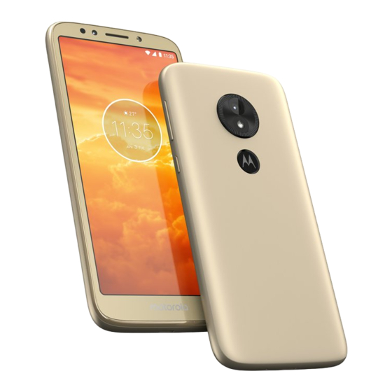 Motorola moto e5 GO Guia Del Usuario