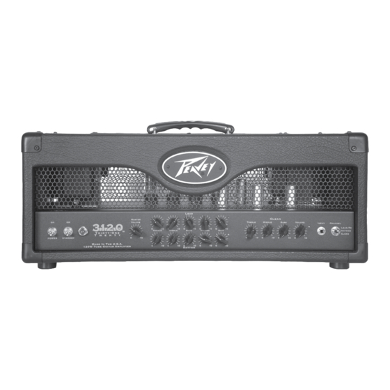 Peavey 3120 Manuales