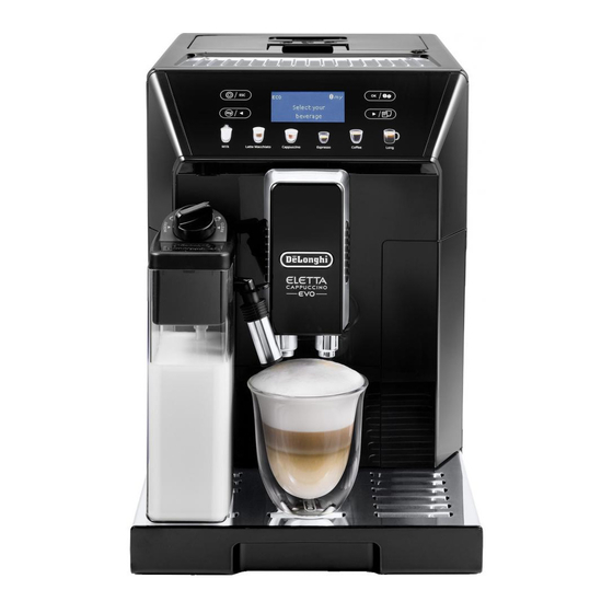 DeLonghi Eletta Cappuccino EVO ECAM46.86X Manual De Instrucciones