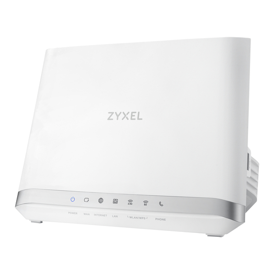 Zyxel VMG8623-T50A Manual De Instrucciones