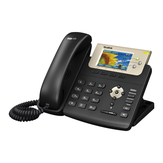 Yealink SIP-T32G Guía Rápida