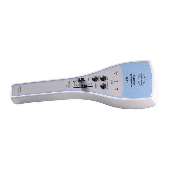 Interacoustics PA5 Manual De Instrucciones