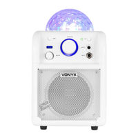 Vonyx SBS50 Party Speaker Serie Manual De Instrucciones