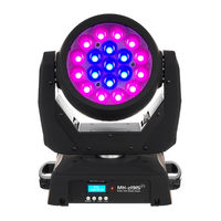 thomann Stairville MH-z1915 V2 Quad LED Wash Zoom Manual De Instrucciones