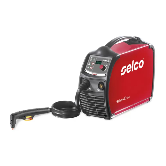 Selco SABER 40 CHP Instrucciones De Uso