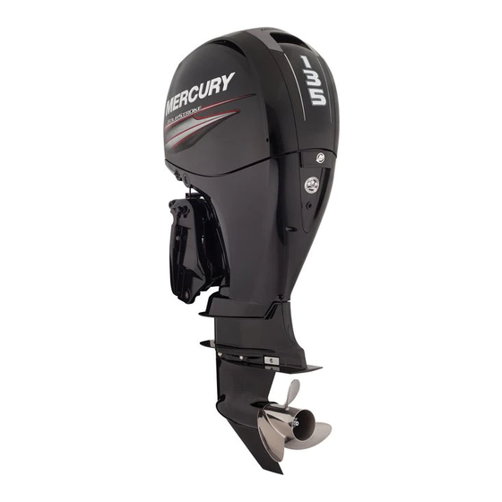 Mercury Marine 135 Manual De Operación Y Mantenimiento