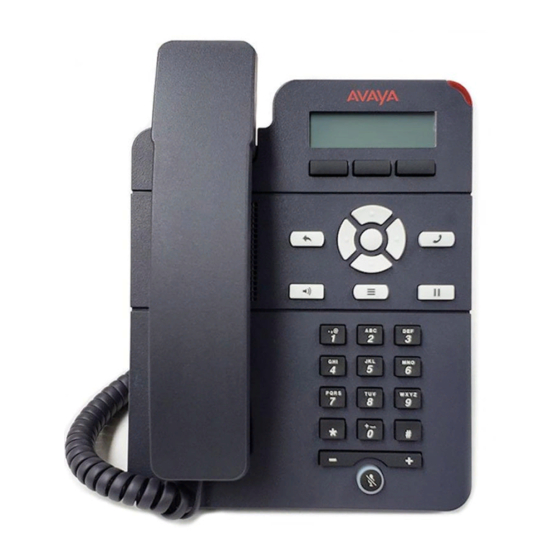 Avaya  J129 IP Phone Instruccion De Uso