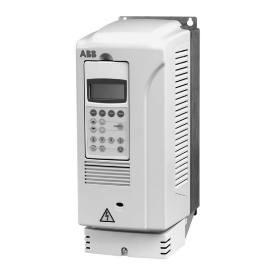 ABB ACS 800 Serie Manual De Hardware