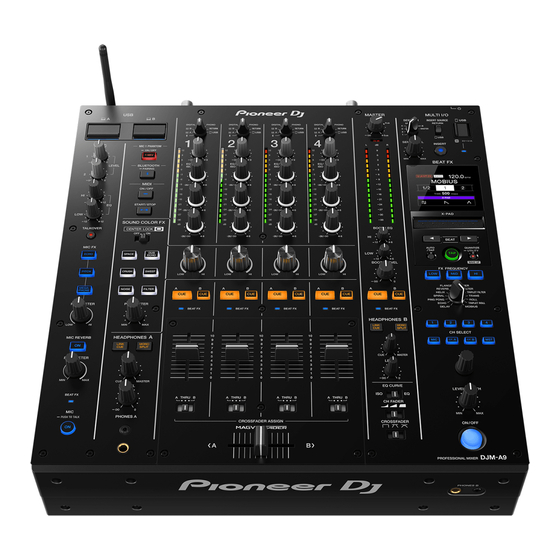 PIONEER DJ DJM-A9 Manual De Instrucciones