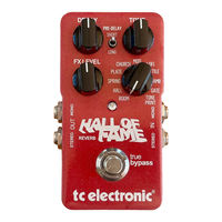 TC Electronic Hall Of Fame Manual De Instrucciones