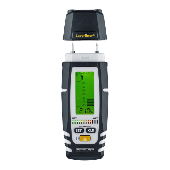LaserLiner DampMaster Compact Plus Manual De Instrucciones