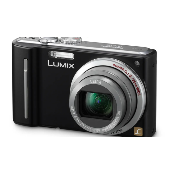 Panasonic DMC-TZ8 Manuales