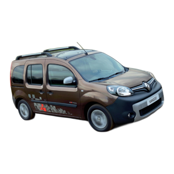 Renault KANGOO Manual De Utilización