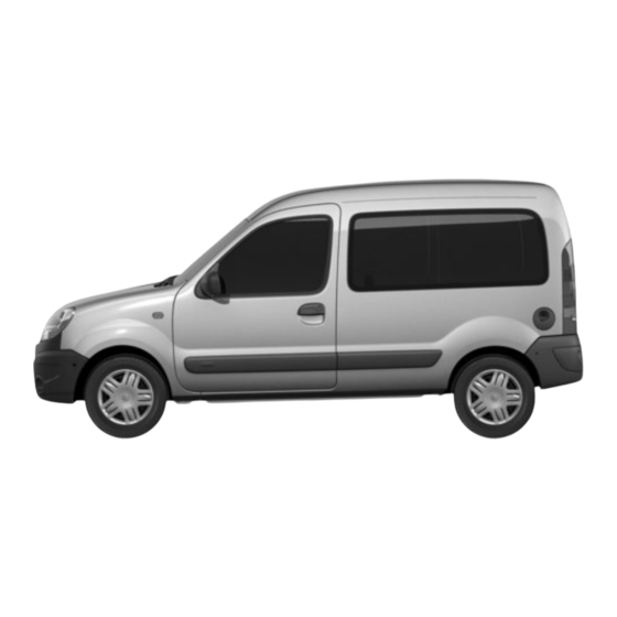 Renault KANGOO Manual De Utilización