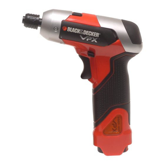 Black and Decker P2213 Manuales