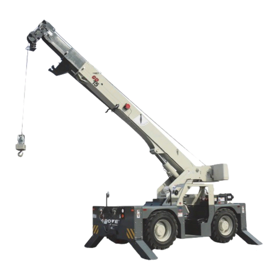 Manitowoc CD15 Manual De Servicio