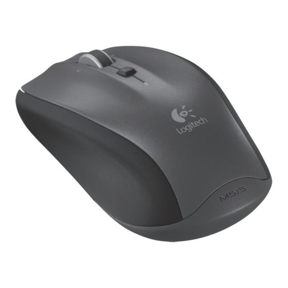 Logitech M515 Guia De Inicio Rapido