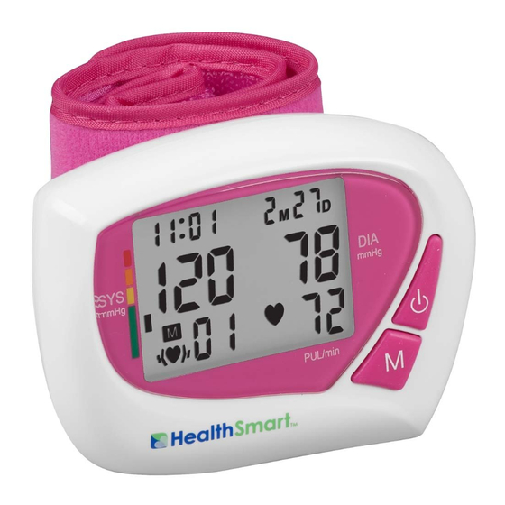 HealthSmart 04-825-001 Manual De Instrucciones